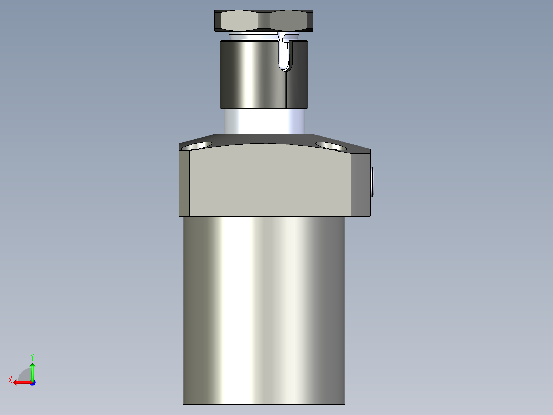 KOSMEKLHS0900-GL-Y60多系列多零件图纸模型后视图