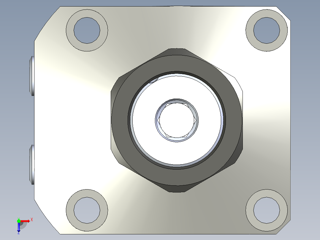 KOSMEKLHS0900-GL-Y60多系列多零件图纸模型俯视图