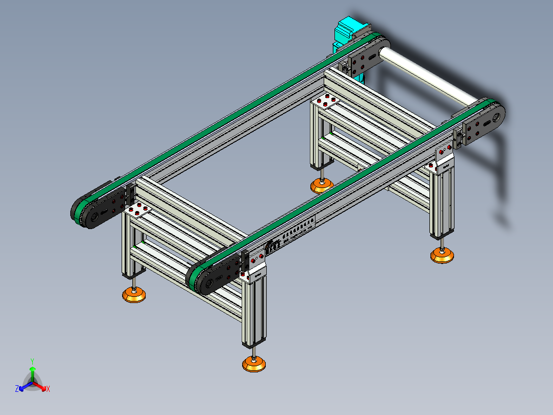 LE-XC4080-齿形同步线左直连驱动