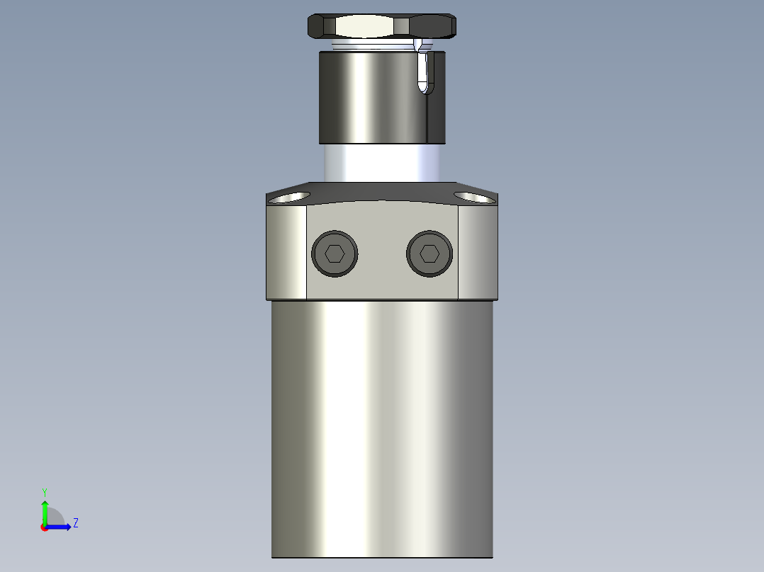 KOSMEKLHS1050-CR-Y45多系列多零件图纸模型左视图