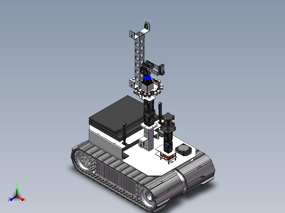 宽履带救援<span style='color: red'>机器人</span>车