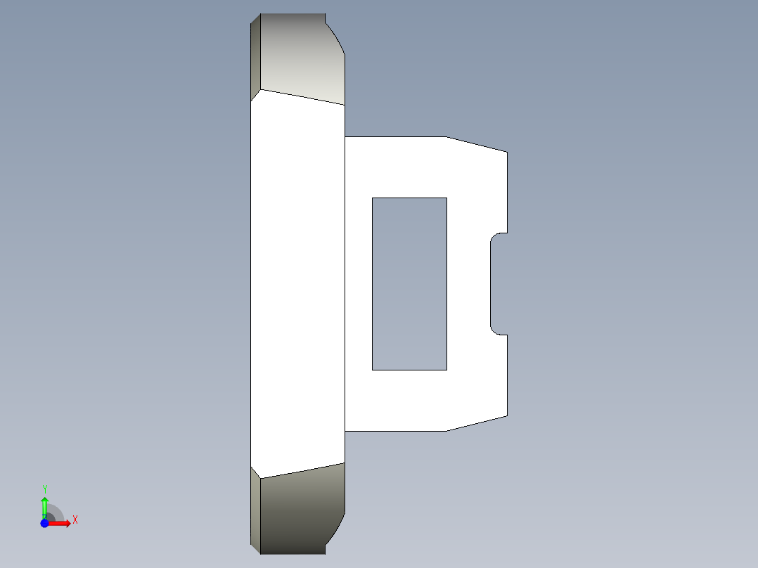 基恩士OP-85135_2.0_kc图纸模型前视图