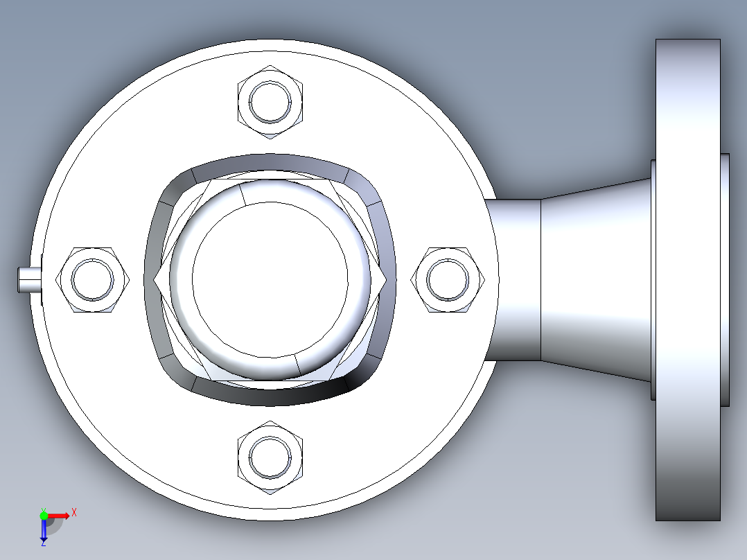 阀门模型-__________[20]俯视图