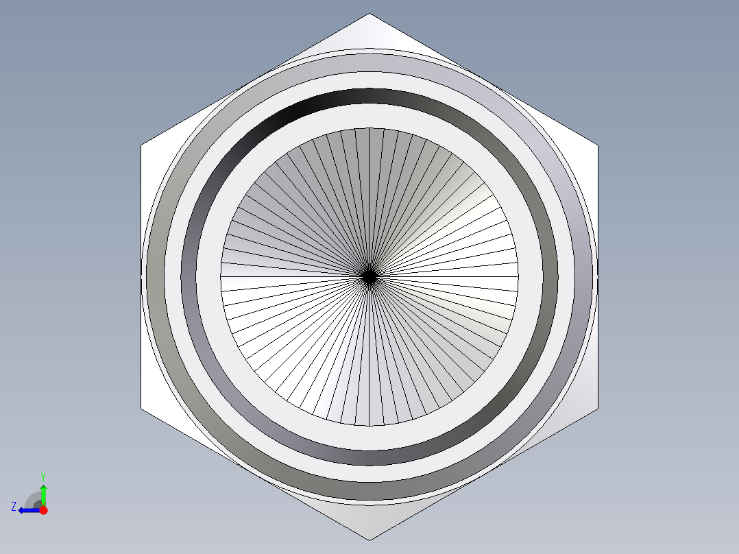 卡套式工业通用硬管接头EO_Blanking_plug_for_tube_ends_ROV35LCFX右视图