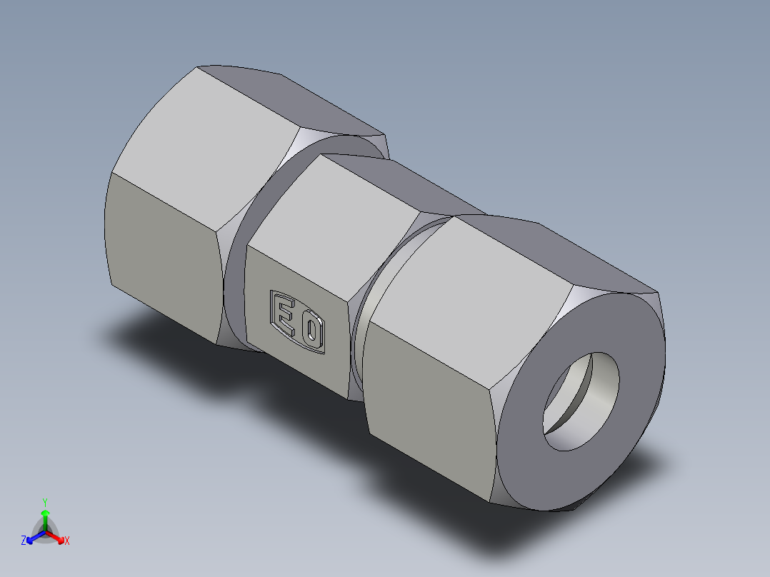 卡套式工业通用硬管接头EO_Distance_piece_adapter_DA10S71