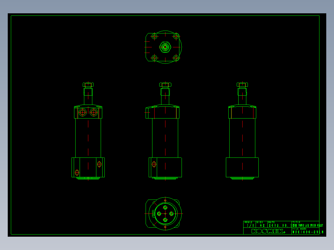 KOSMEKWHE1000-2SLN多系列多零件图纸模型多系列多零件图纸模型