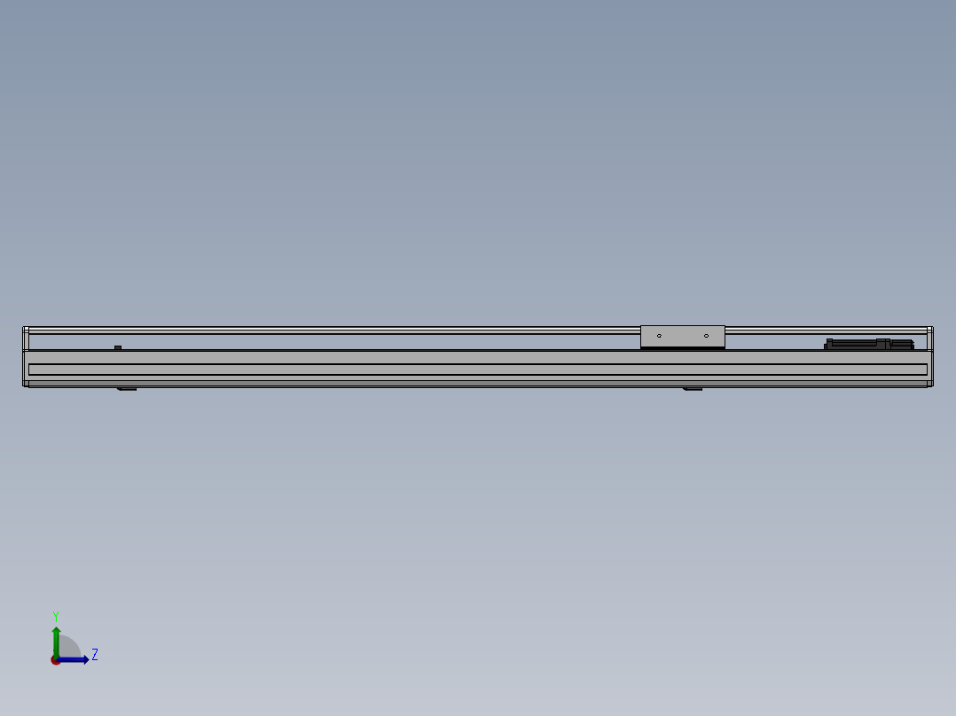 精密模组MY100-T10-600L-M-P10B-C4-C左视图