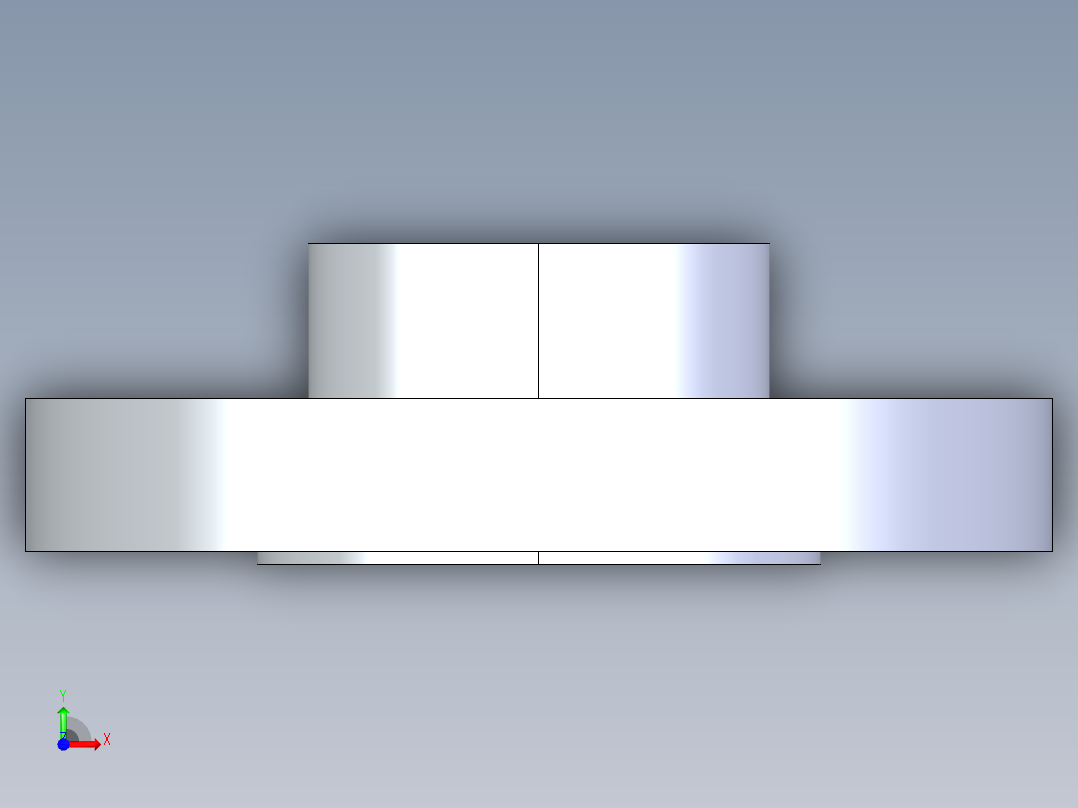 CPVC管件26-Sch80_Flange Vanstone_SOC_9854-012_1.25in前视图