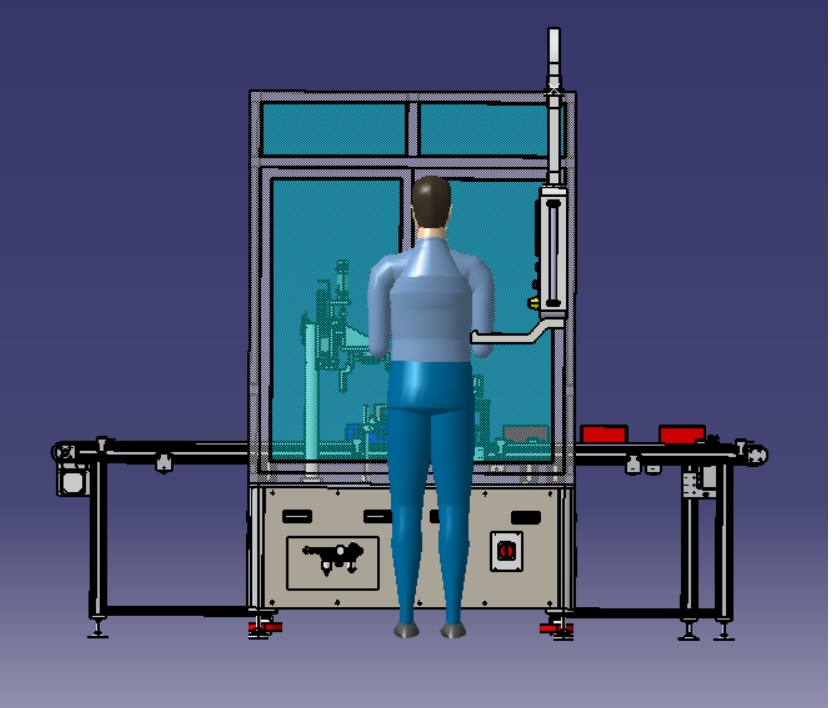 OCV检测分选机catia