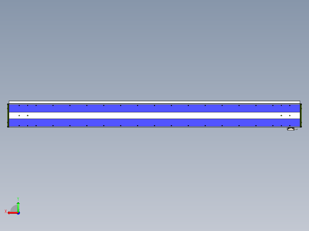 威洛博LC系列3d模型模组LC14S1Y-S1550后视图