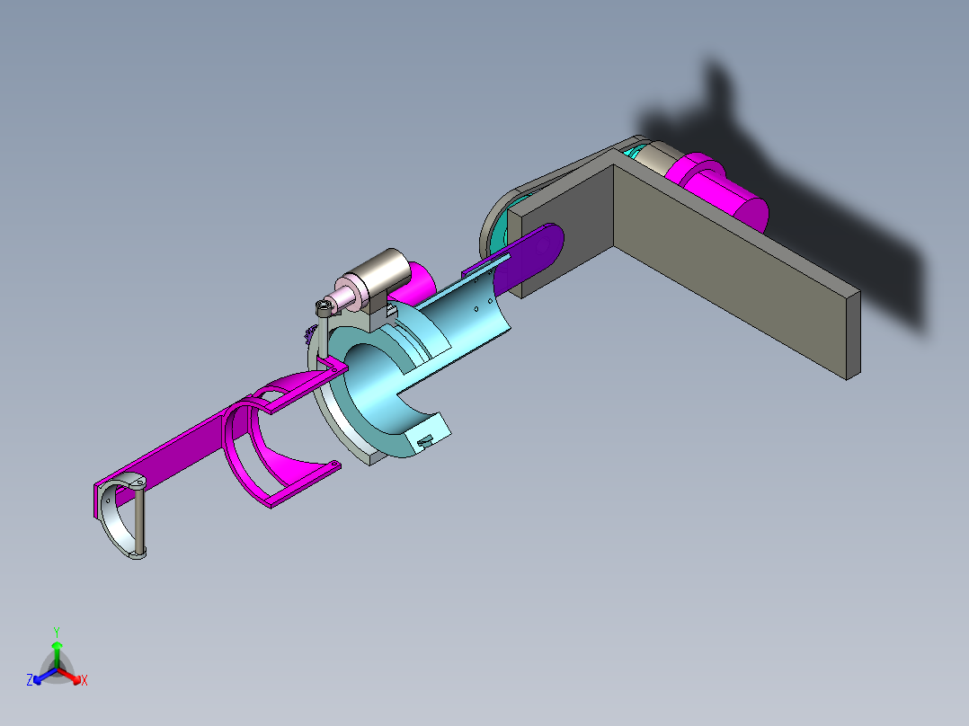 上肢康复机器人设计【三维PROE+动画仿真+8张CAD图纸+说明书】