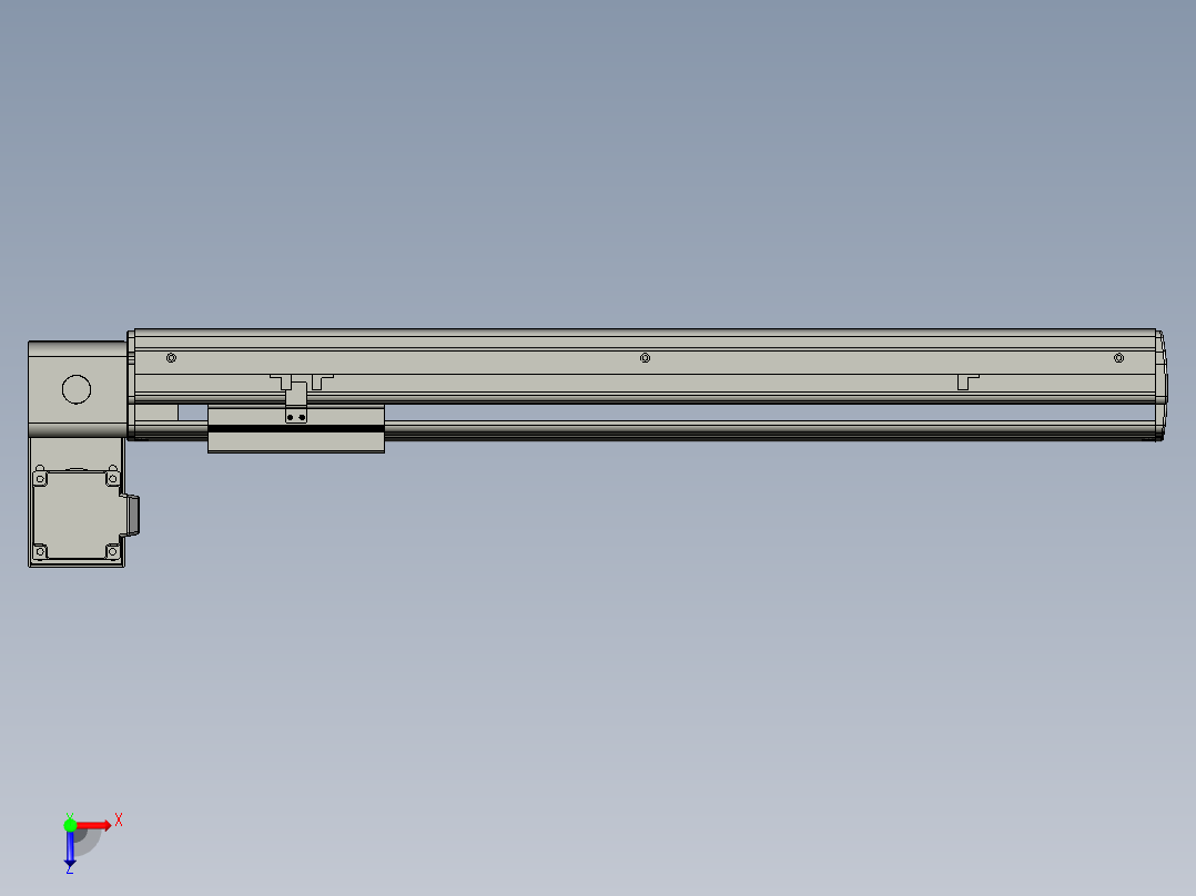 威洛博VBF12-S450-BLU俯视图