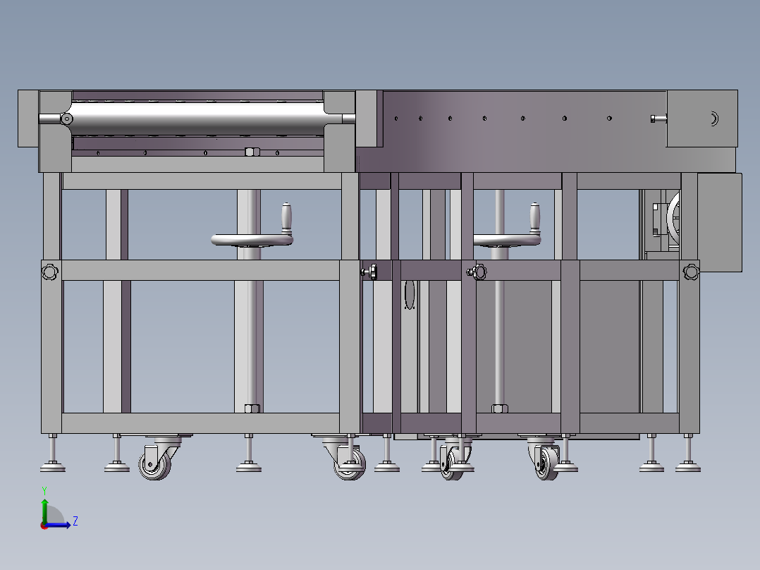 90度弯机左视图