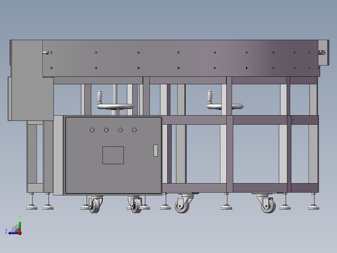 90度弯机右视图