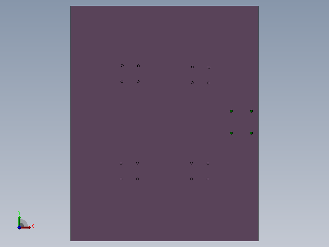 振动台 x_t三维+dwg二维图前视图