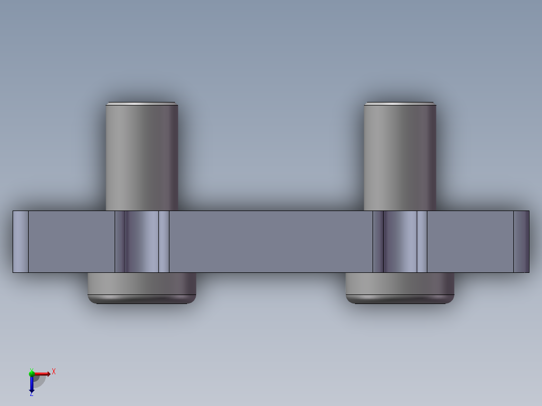 铝型材及其附件5.32.50.100100.M20俯视图