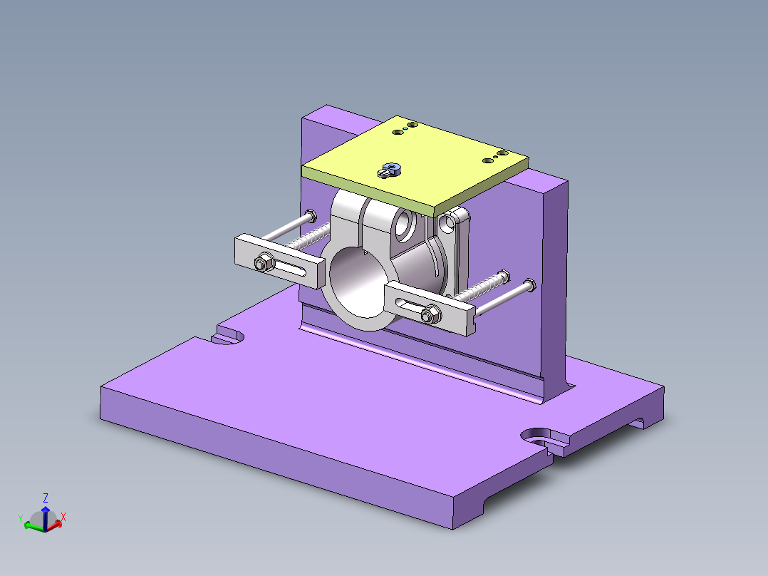 左支座加工工艺及钻M8孔夹具设计【含三维】