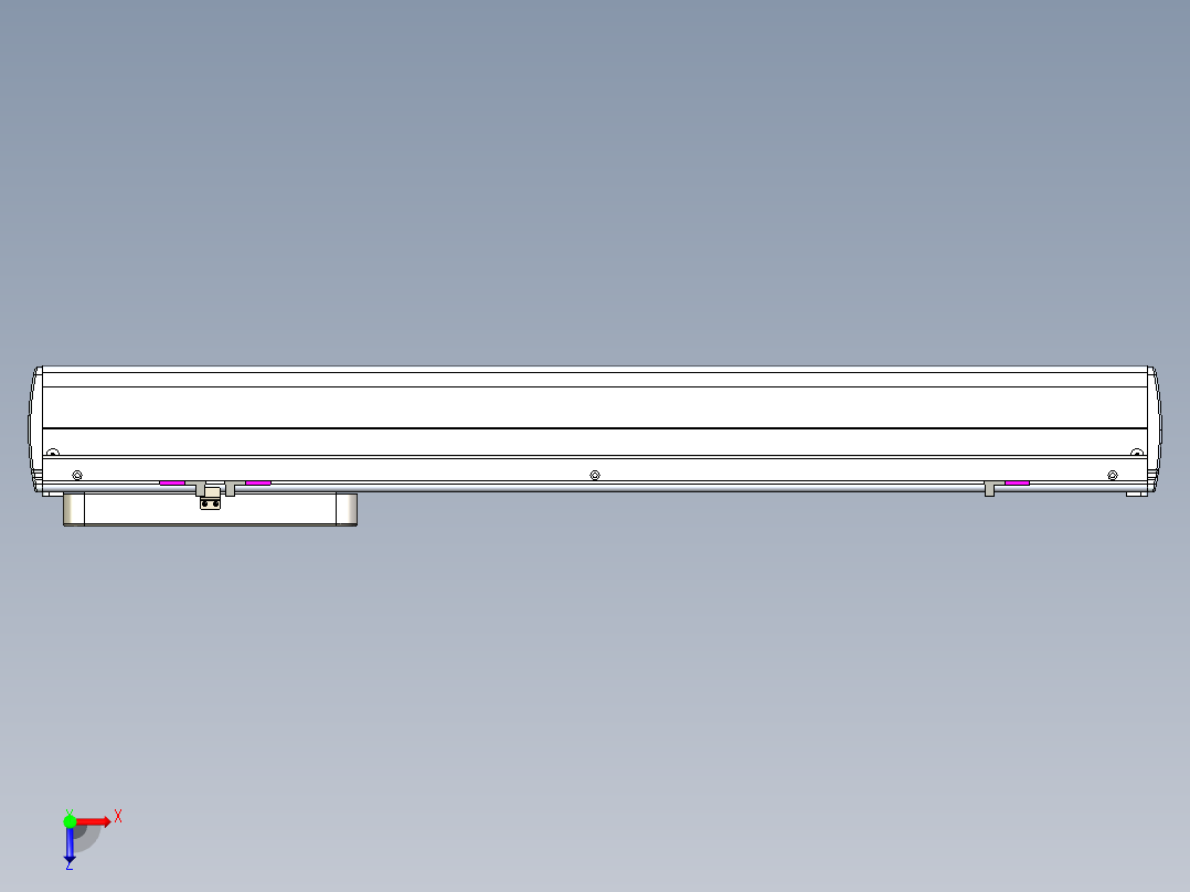威洛博LC系列3d模型模组LC22H2Y-S550俯视图