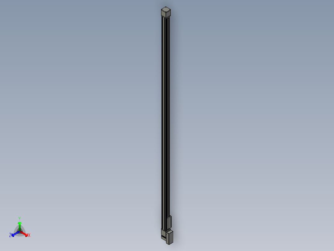 欧规系列-GB8-L96-S3300-BR-P40-MS3正等轴测图