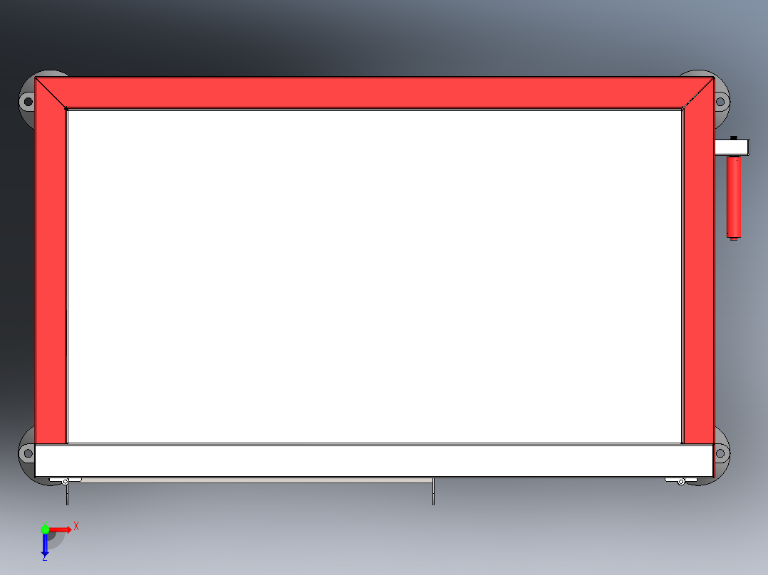 胶管裁管机sw18可编辑俯视图