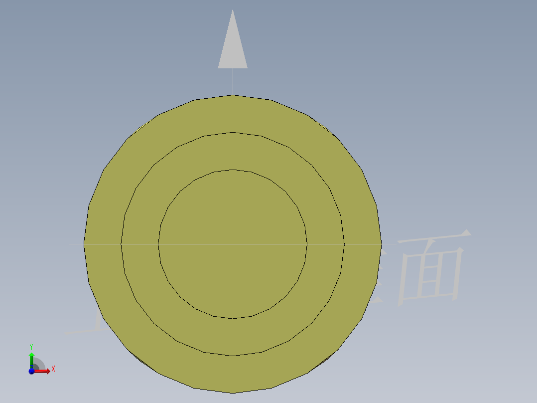 S47 滑动杆前视图
