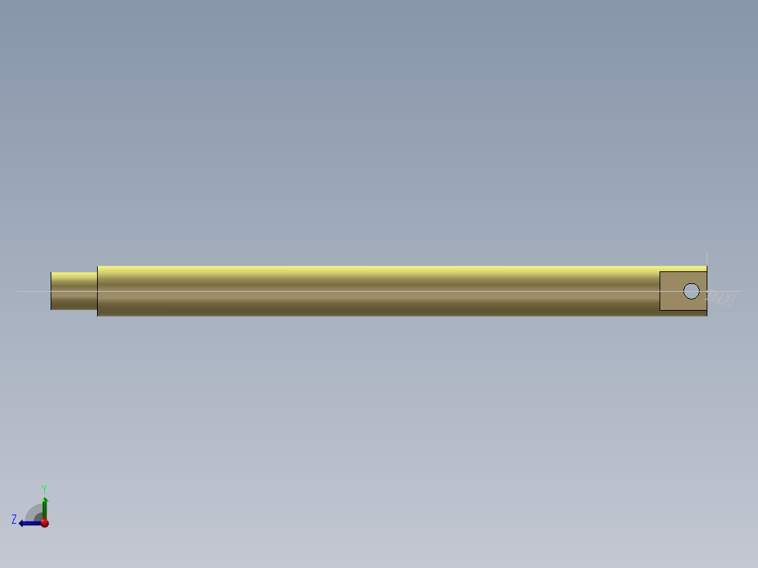 S47 滑动杆右视图