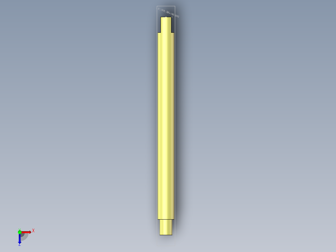 S47 滑动杆俯视图