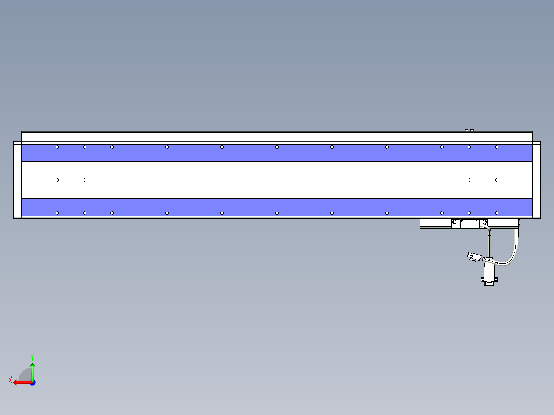 威洛博VL系列3d模型模组VL14S2Y-S700后视图
