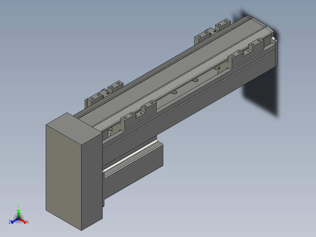 直线模组LHA6-S200-D-200W(16丝杆)设计图纸