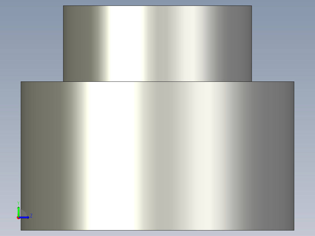 船舶管路系统SeaCor_ReducerCoupling_SxS_37J129338_3in x 2in左视图