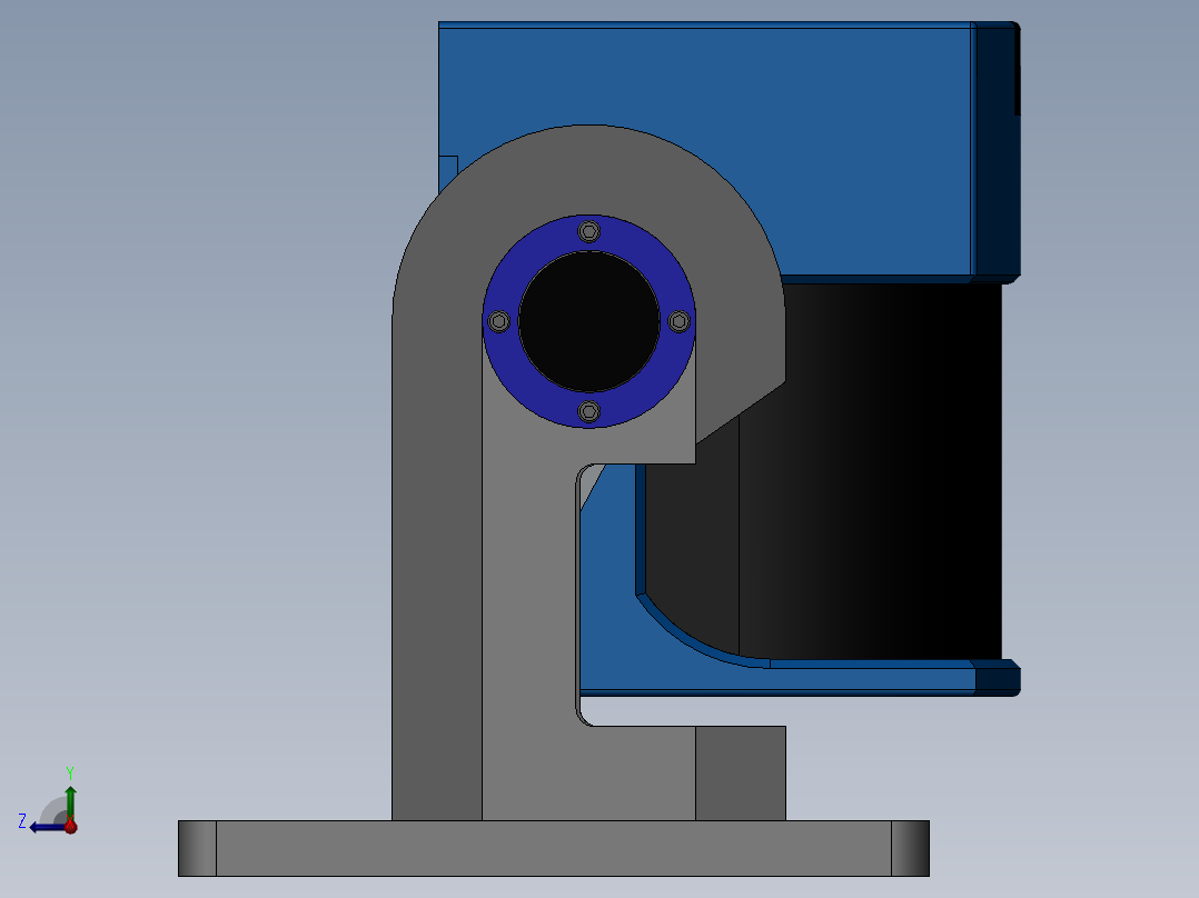 遥测激光器设计右视图