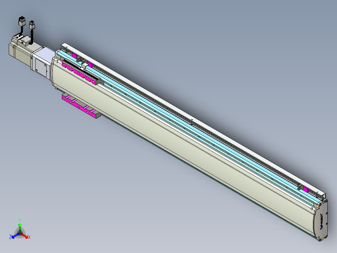 威洛博QF14-Lxx-C-S840-BC-ZP40-C3正等轴测图