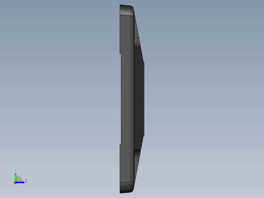 型材-KJN 270X360 BASE PLATE 3842514567左视图