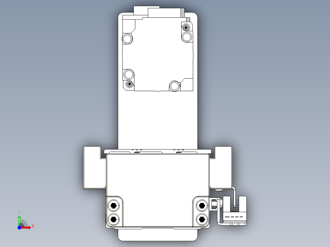 钢基模组-TPA-KNR-6005C-200A1-MU-H1S2前视图
