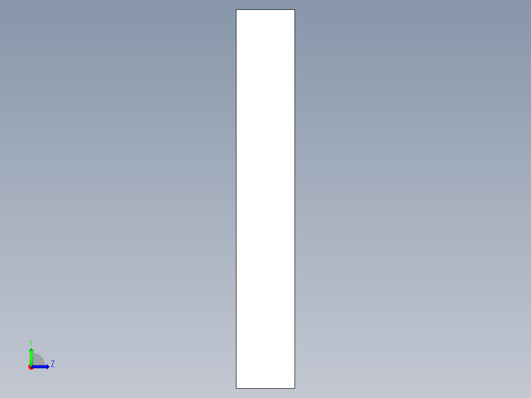 支架光纤_漫反射型FR-W14左视图