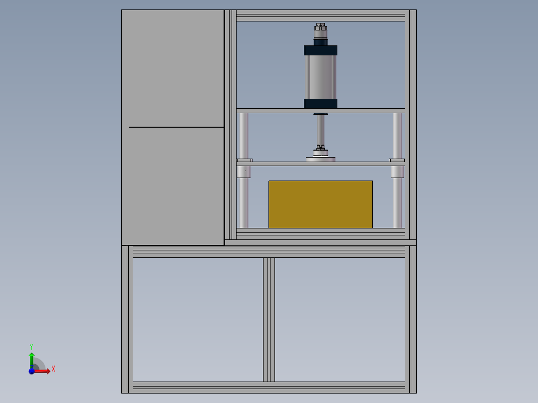 精密气密检测sw18可编辑前视图