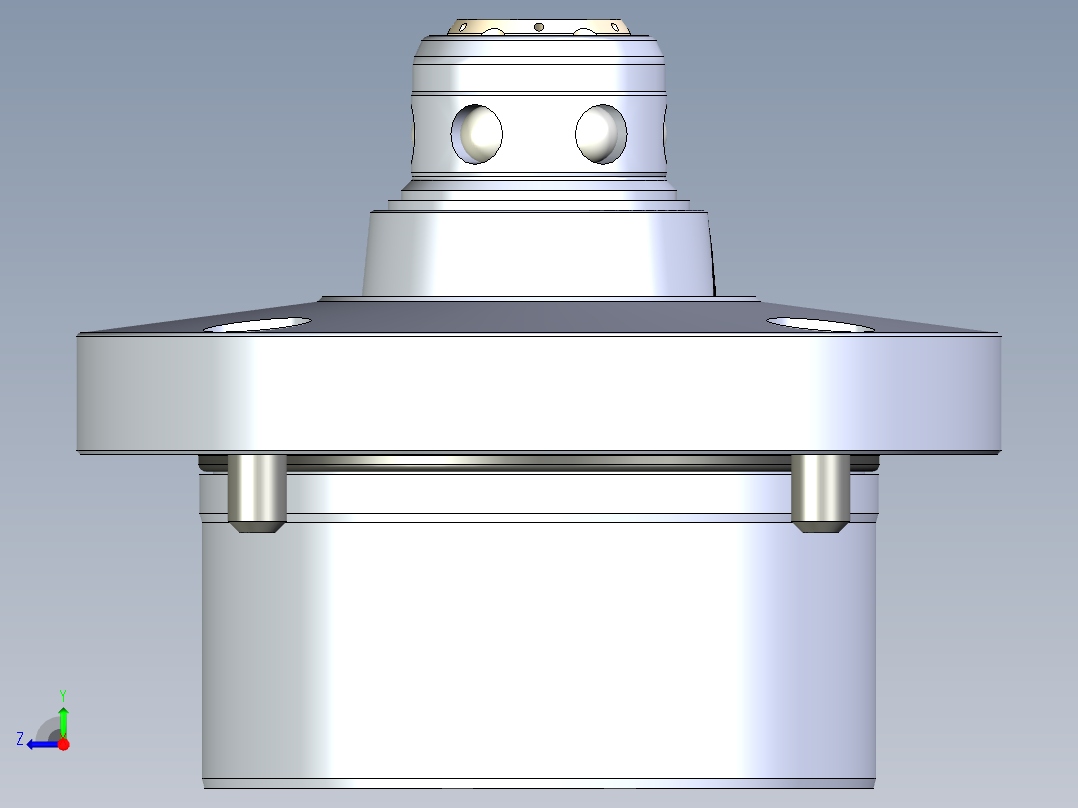 KOSMEKWVS0100-MD多系列多零件图纸模型多系列多零件图纸模型右视图