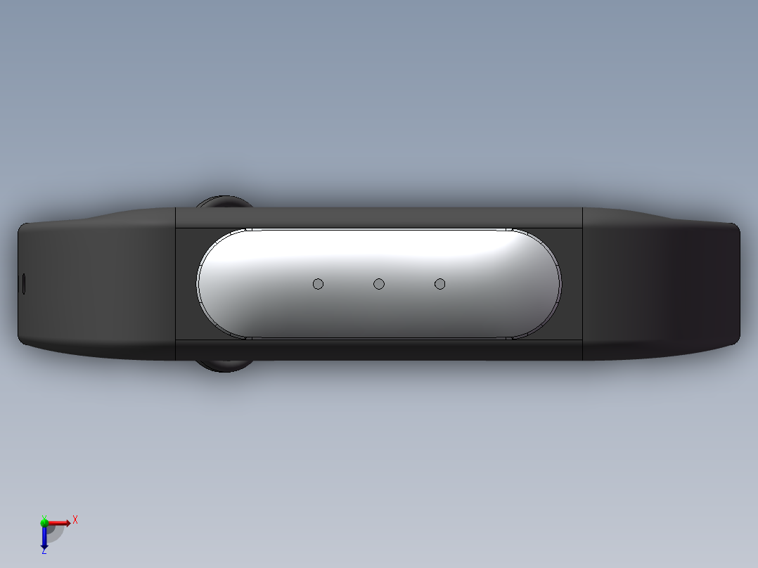 小米手环2俯视图