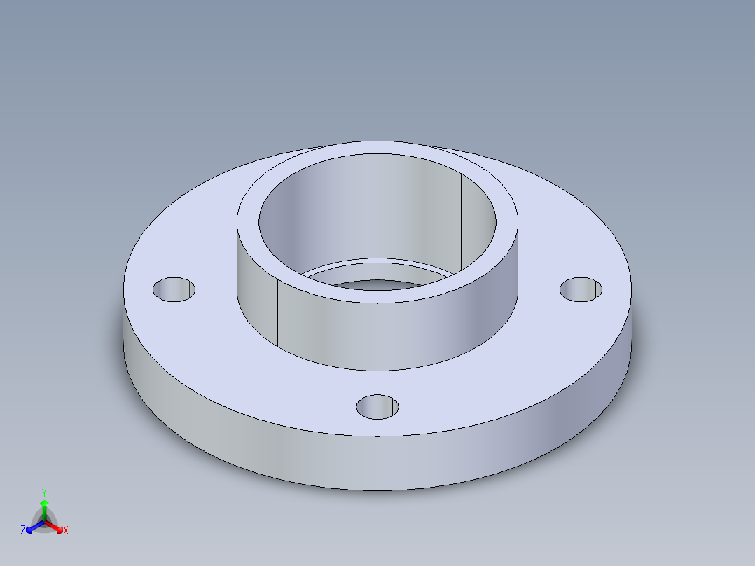 聚氯乙烯配件23-Sch80_Flange One-Piece_SOC_851-030_3in