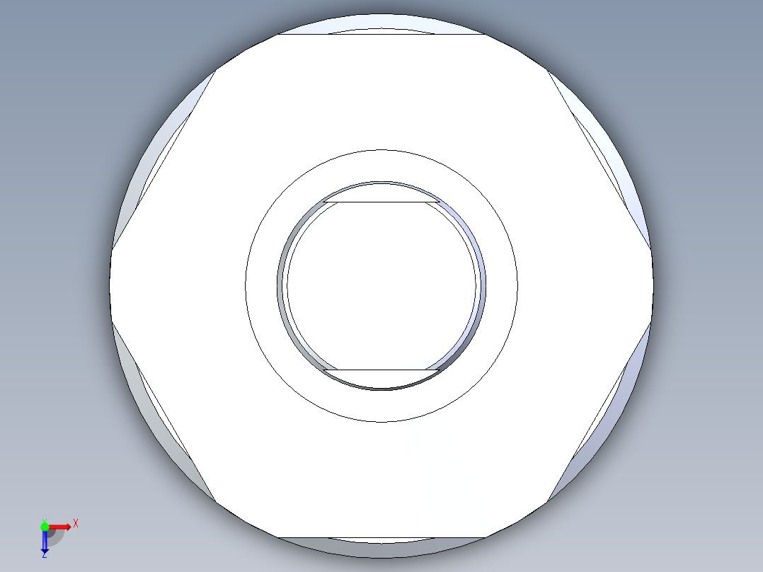 KOSMEKLD0262-x-ES多系列多零件图纸模型俯视图