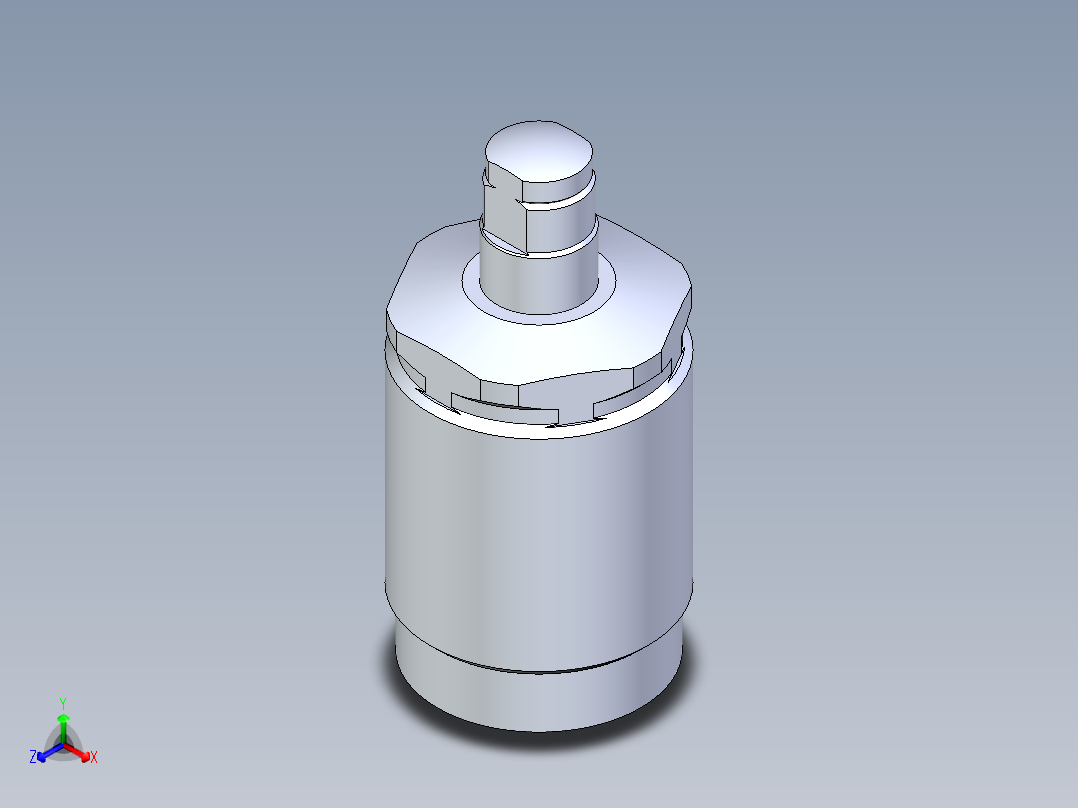 KOSMEKLD0262-x-ES多系列多零件图纸模型正等轴测图