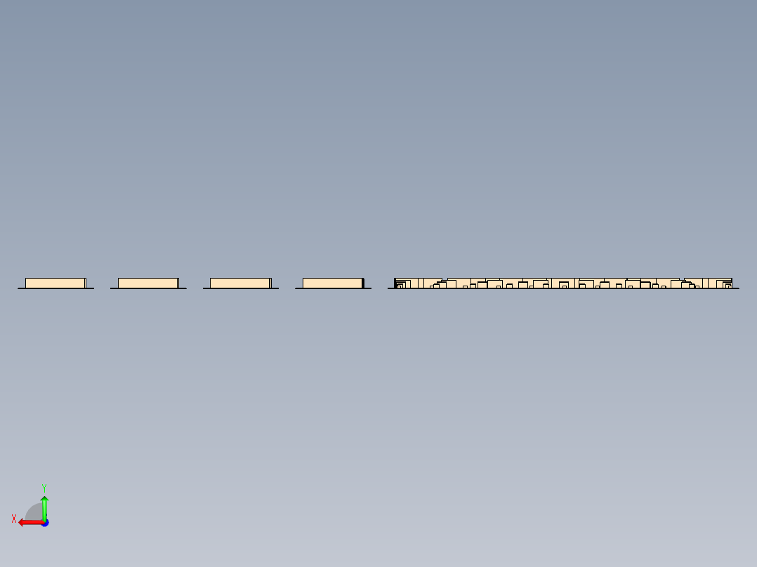 电阻组装后视图