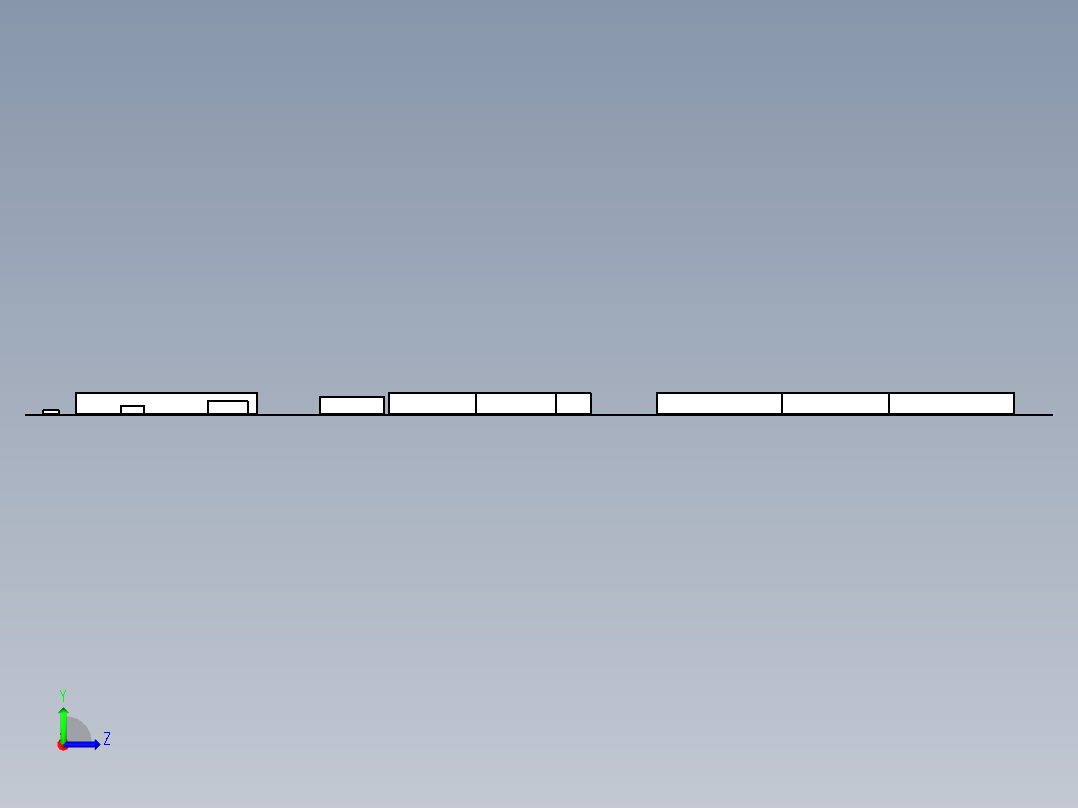 电阻组装左视图