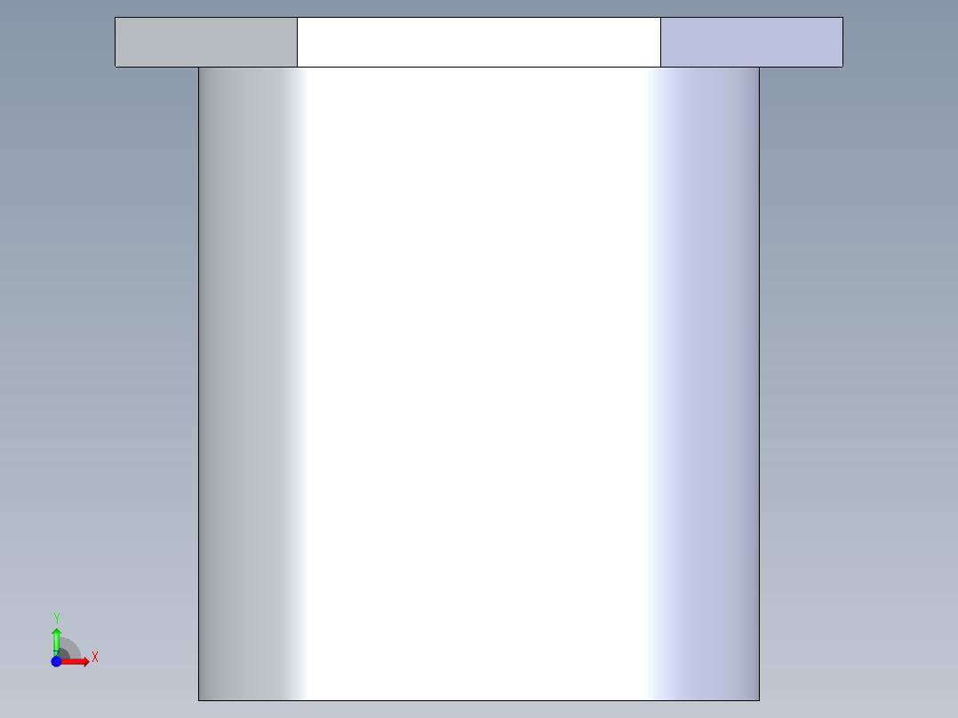 聚氯乙烯配件17-Sch80_ReducerBushing_FPTxSPIG_838-101_0.75in x 0.5in前视图