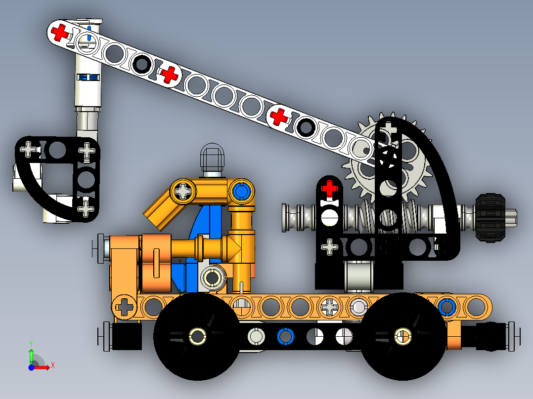42088-cherry-picker.2-乐高玩具赛车前视图