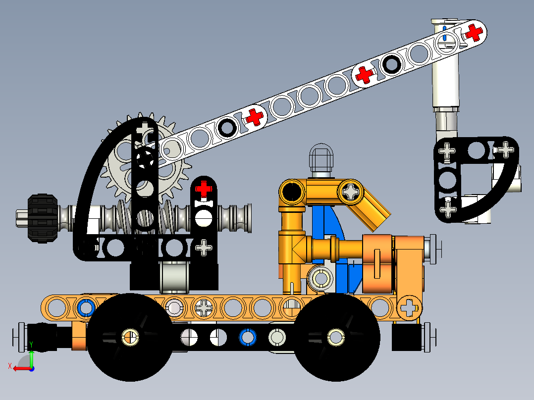 42088-cherry-picker.2-乐高玩具赛车后视图