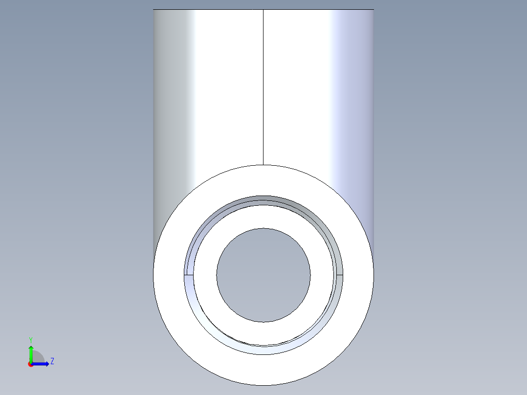 CPVC管件04-Sch80_Tee_FPTxFPTxFPT_9805-003_0.375in左视图