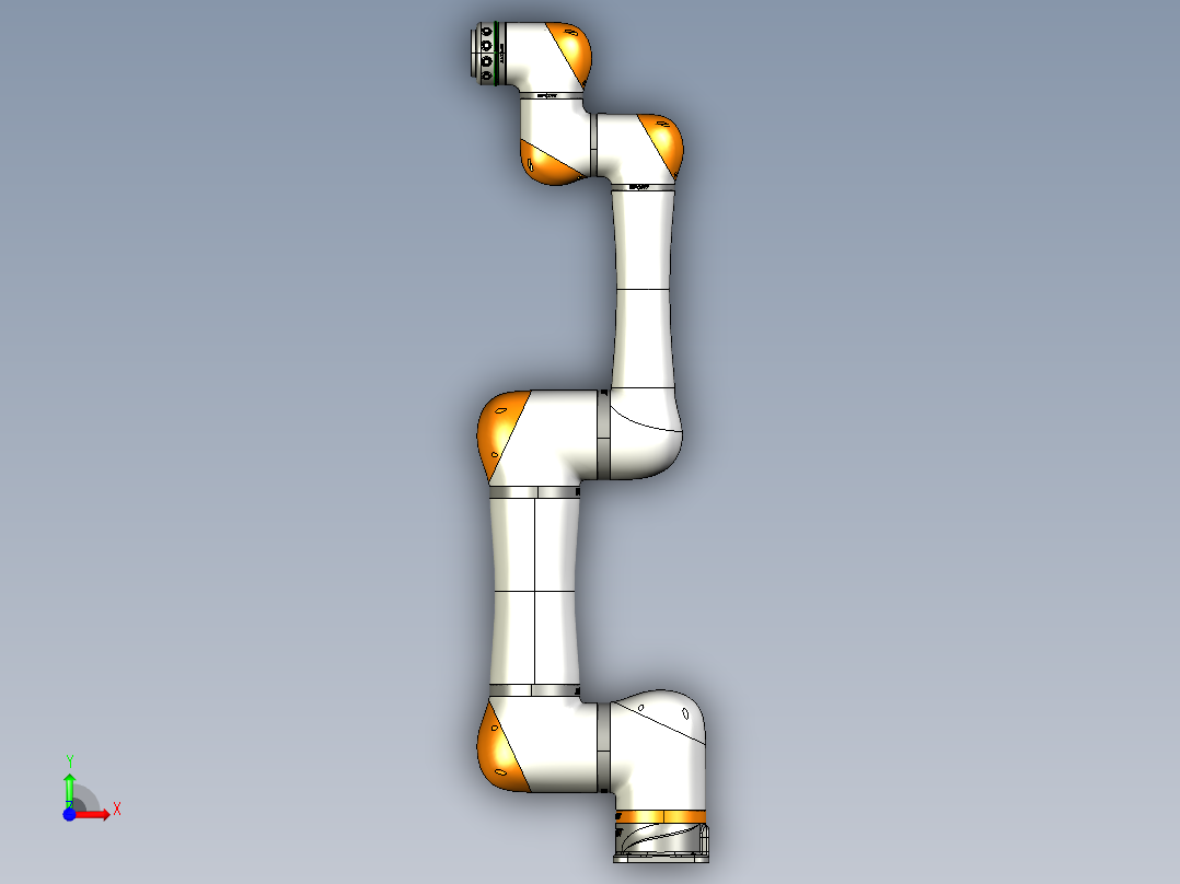 埃夫特efort_ecr5_928六轴协作机器人资料前视图