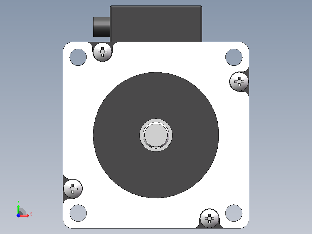 2304HS42D8 汉德保步进电机前视图