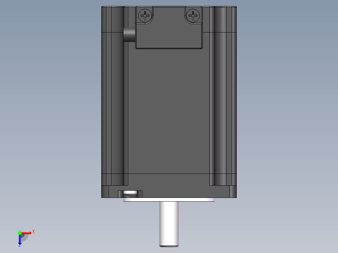 2304HS42D8 汉德保步进电机俯视图